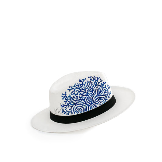 Blue Coral Hat